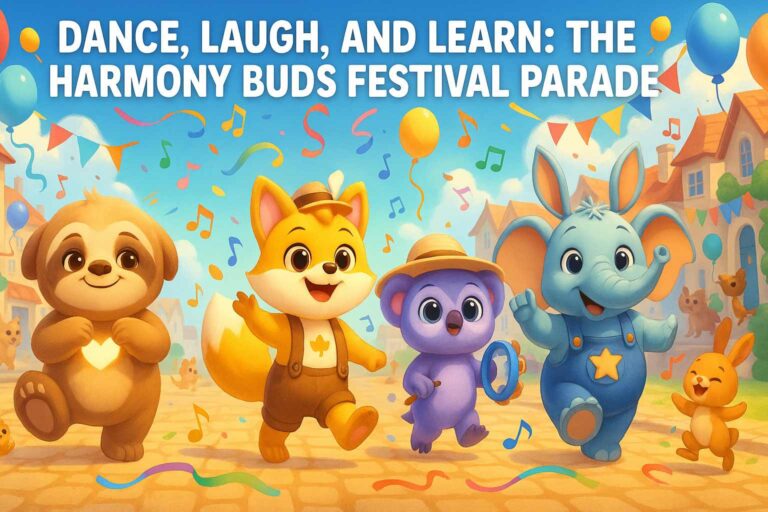 Dance, Laugh, and Learn: The Harmony Buds Festival Parade