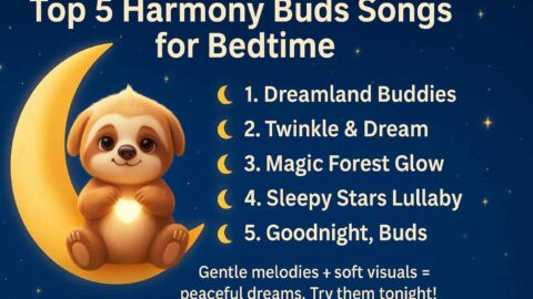 Top 5 Harmony Buds Songs for Bedtime