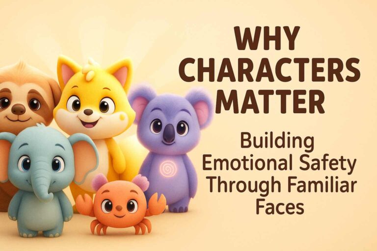 Why Characters Matter: Building Emotional Safety Through Familiar Faces